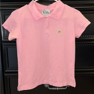 Lilly Pulitzer Vintage Pink Polo Shirt